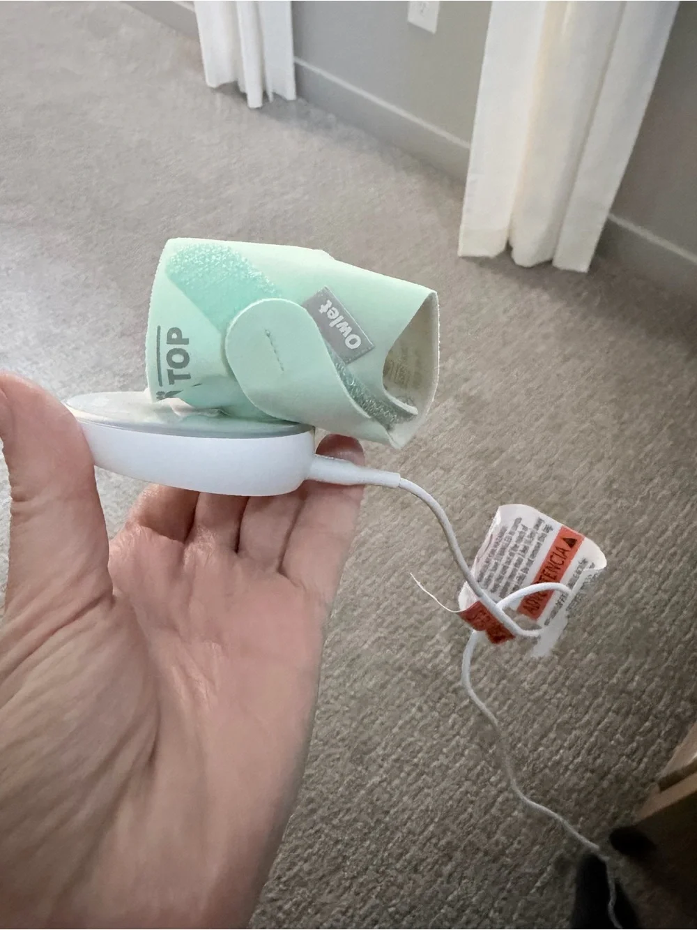 Owlet Dream Sock Smart Baby Monitor - Mint